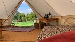 Home Farm Radnage Glamping Bell Tent 5, with Log Burner and Fire Pit